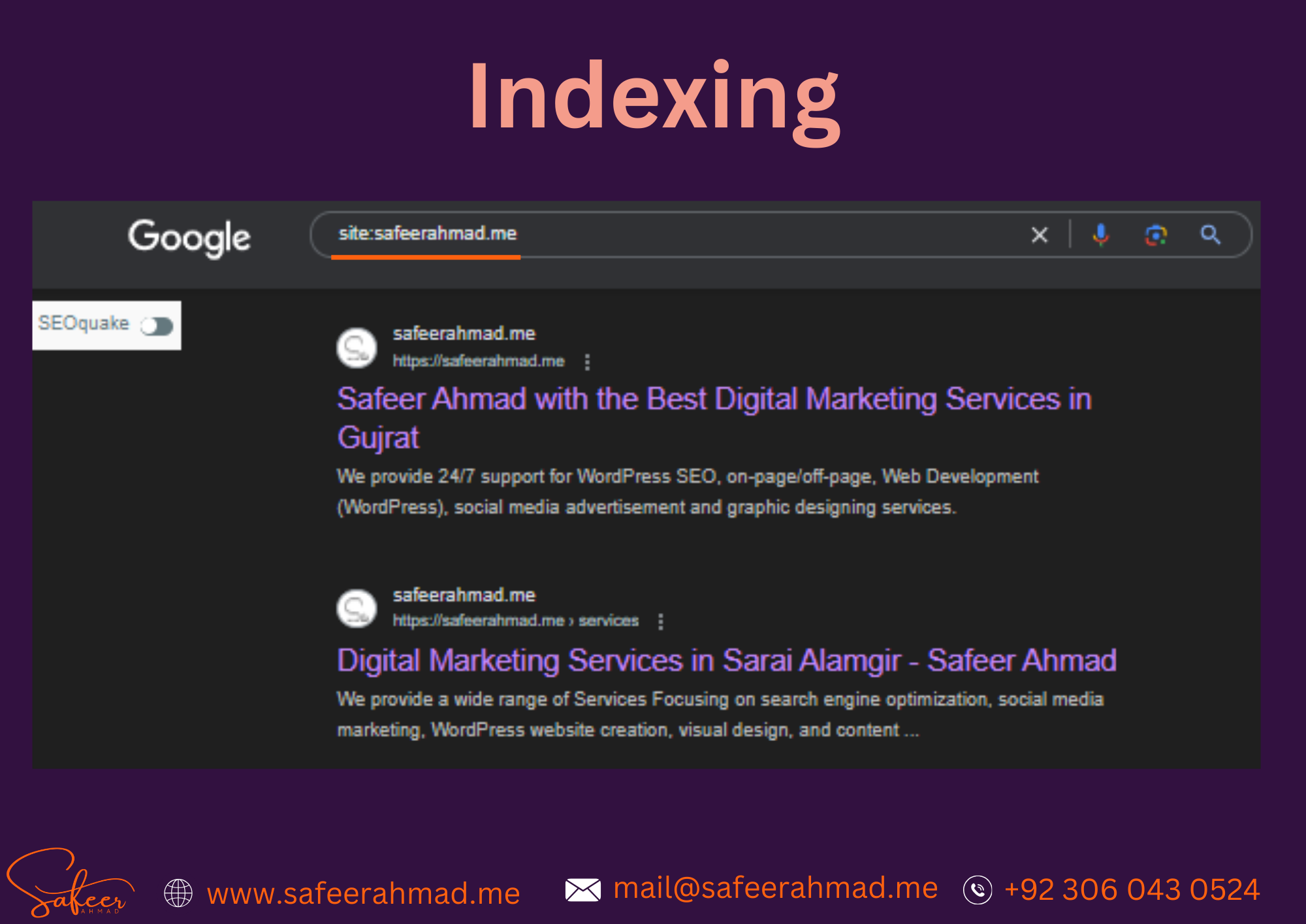 Indexing